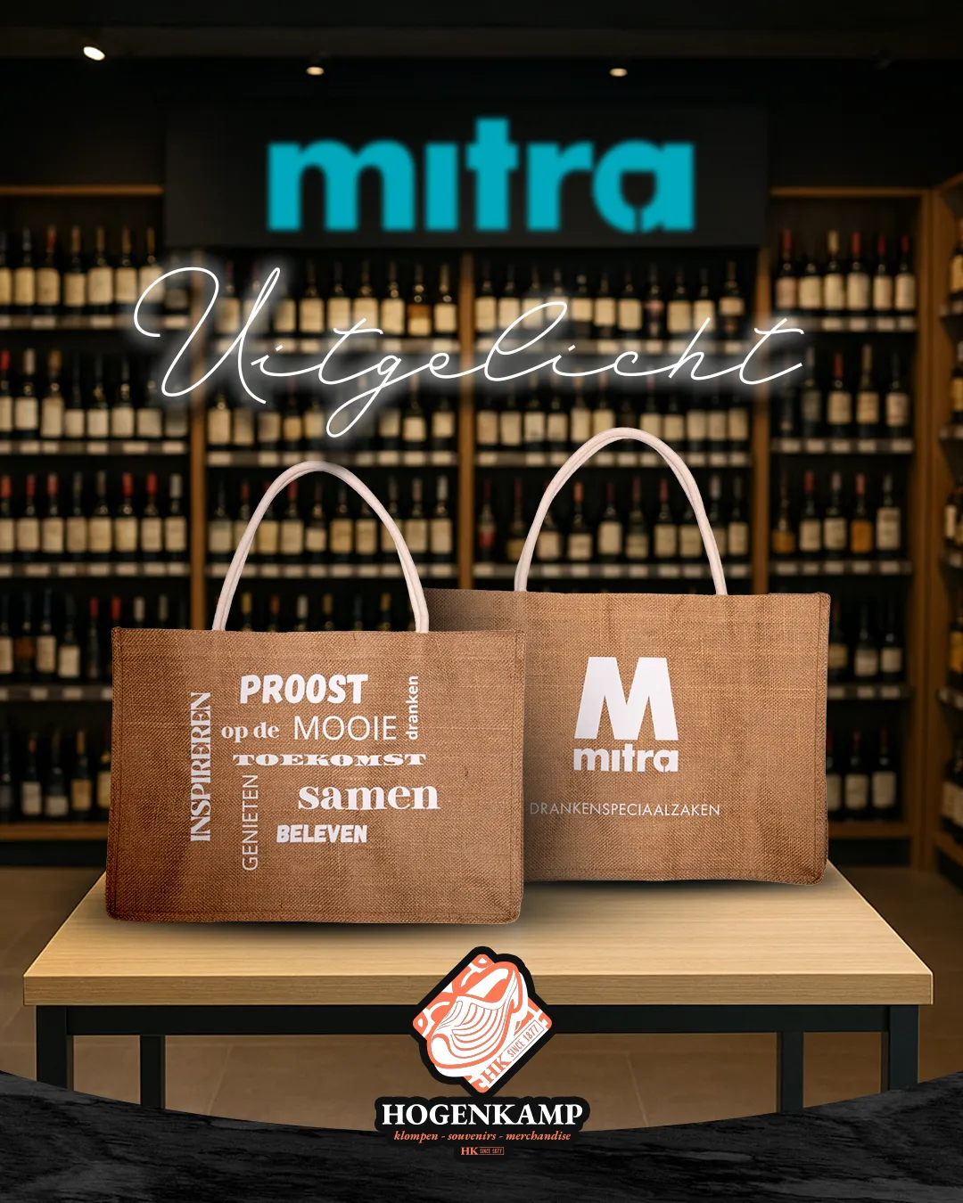 Nieuw relatiegeschenk voor de Mitra